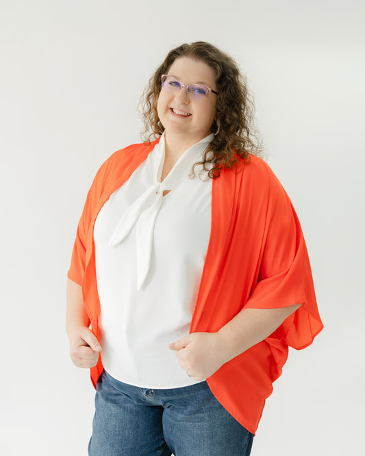 Sheer Midi Kimono