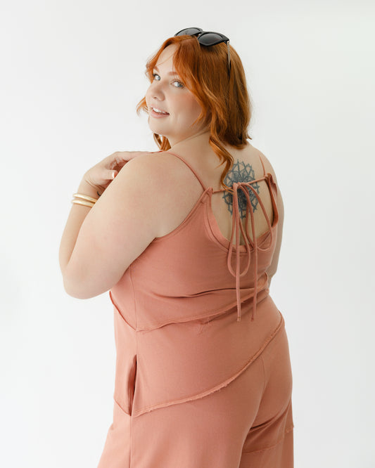 Tetra Wide Leg Jumpsuit