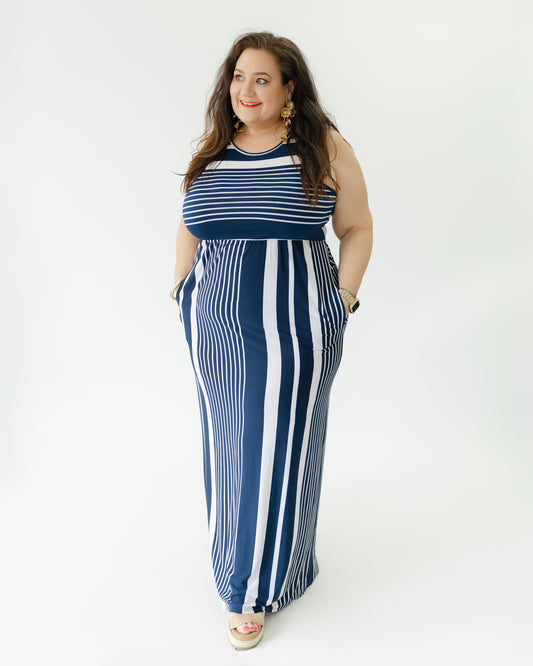 Warwick Striped Dress