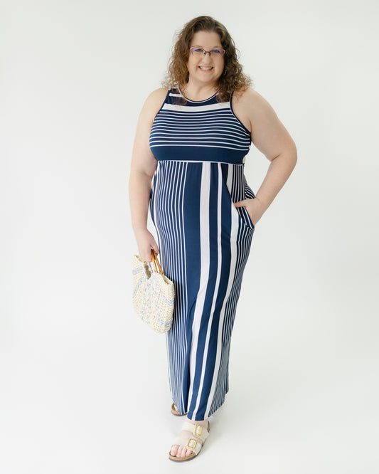 Warwick Striped Dress