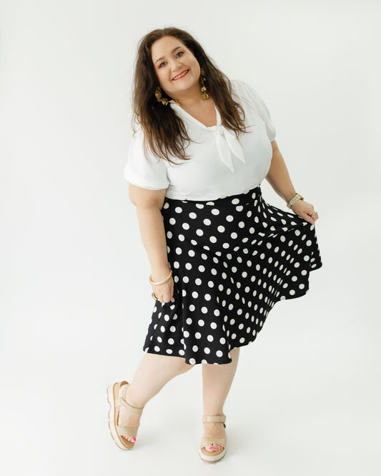Pasadena Polka Dot Skirt