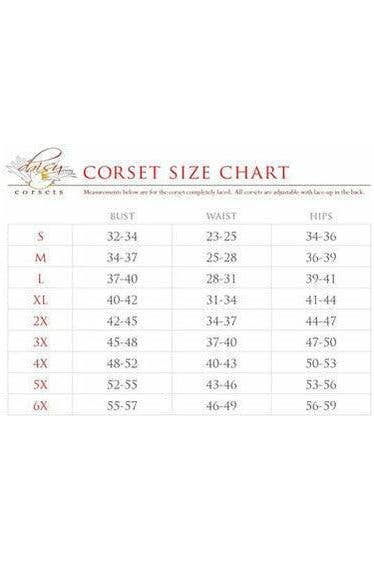 Top Drawer 6 PC Fairytale Princess Corset Costume