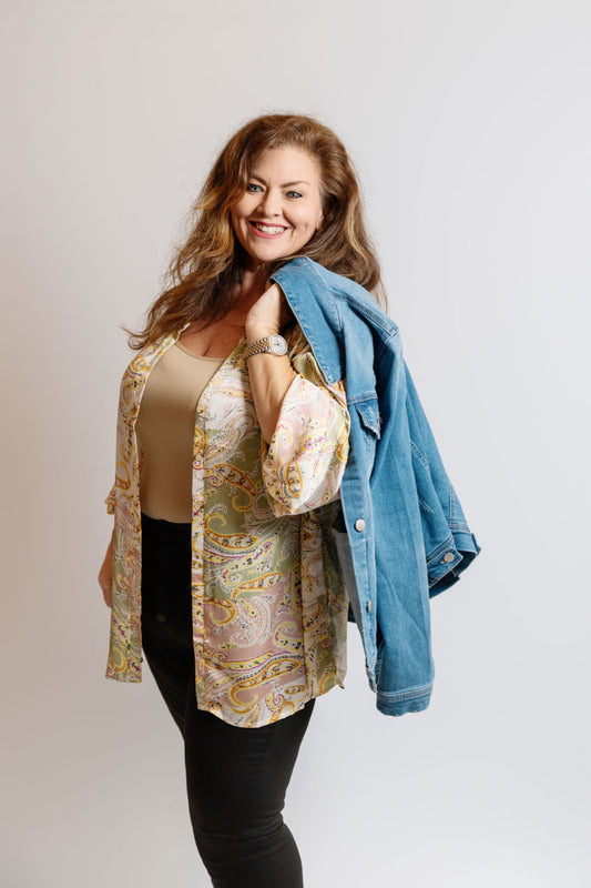 Paisley Floral Blouse