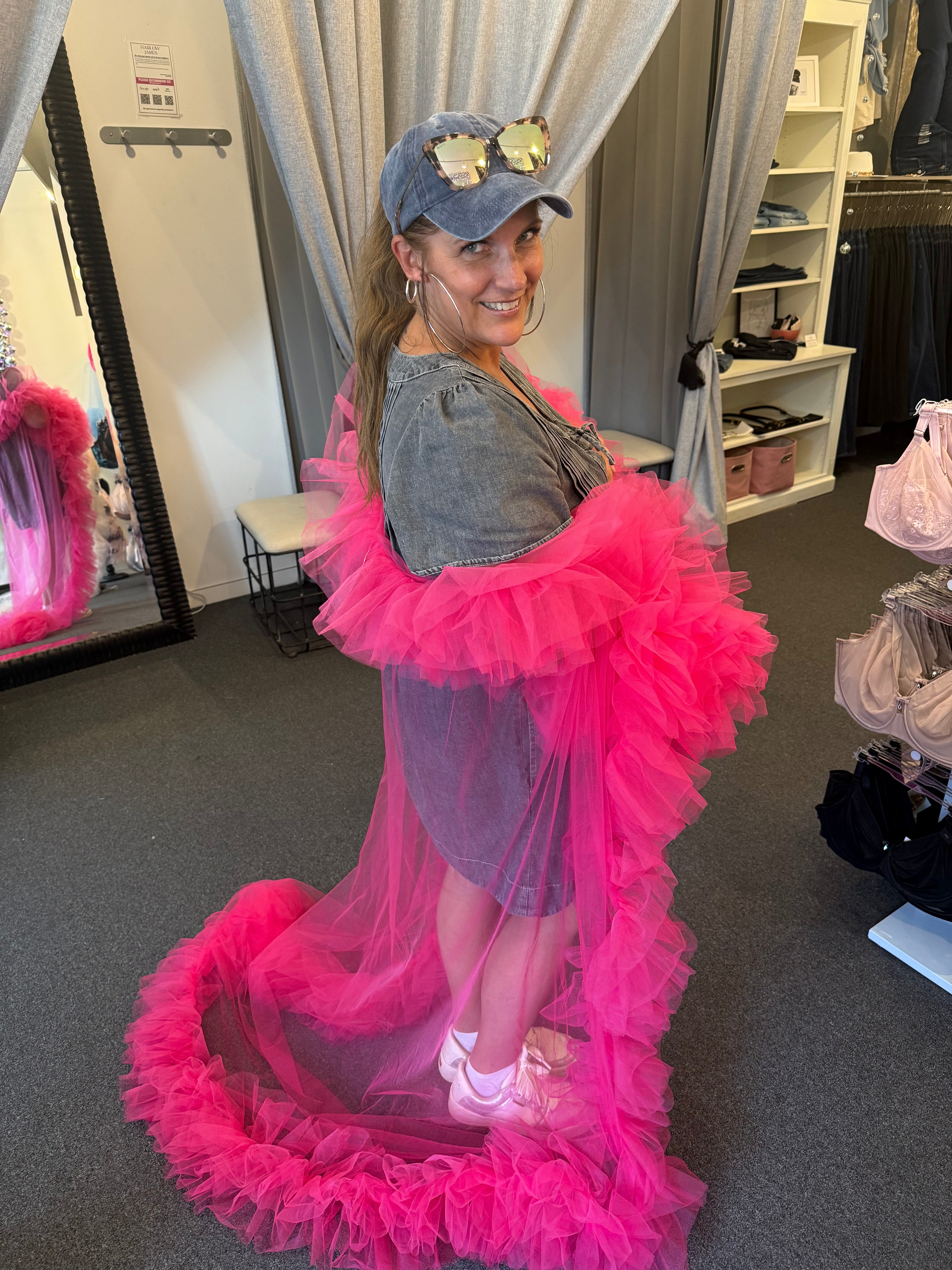 Hollywood Siren Tulle Robe