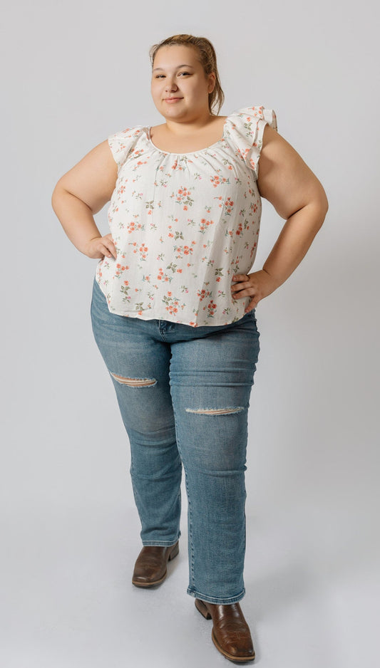 32" Judy Blue MR Destroyed Dad Jean