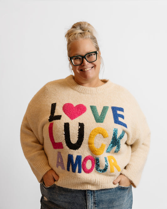 Love Luck Amour Sweater