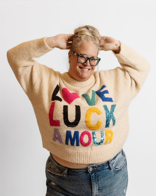 Love Luck Amour Sweater