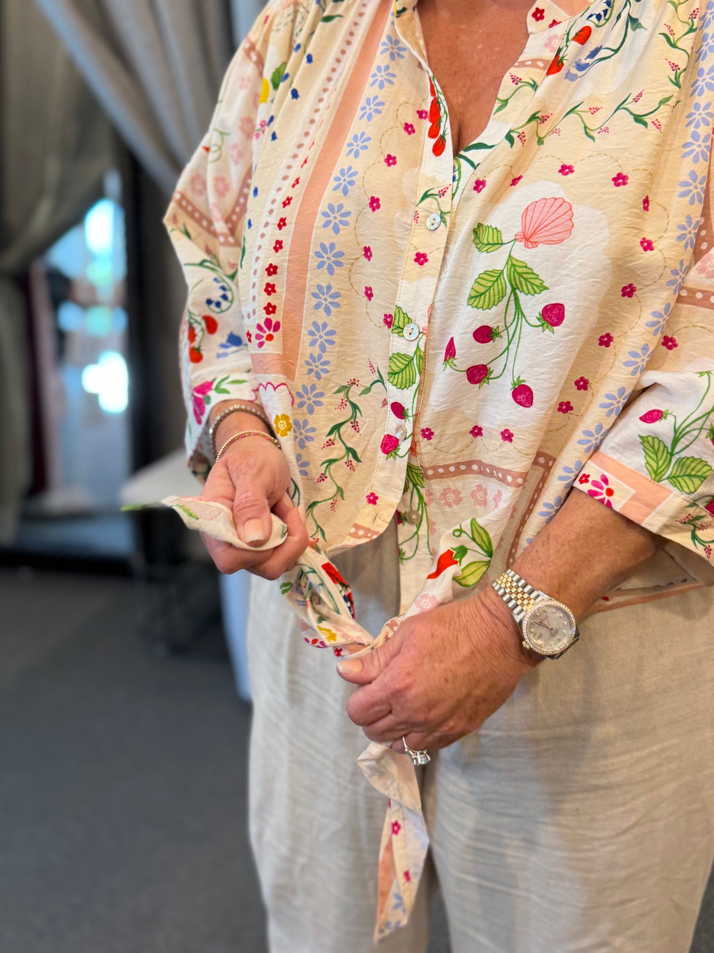 Amalfi Market Blouse