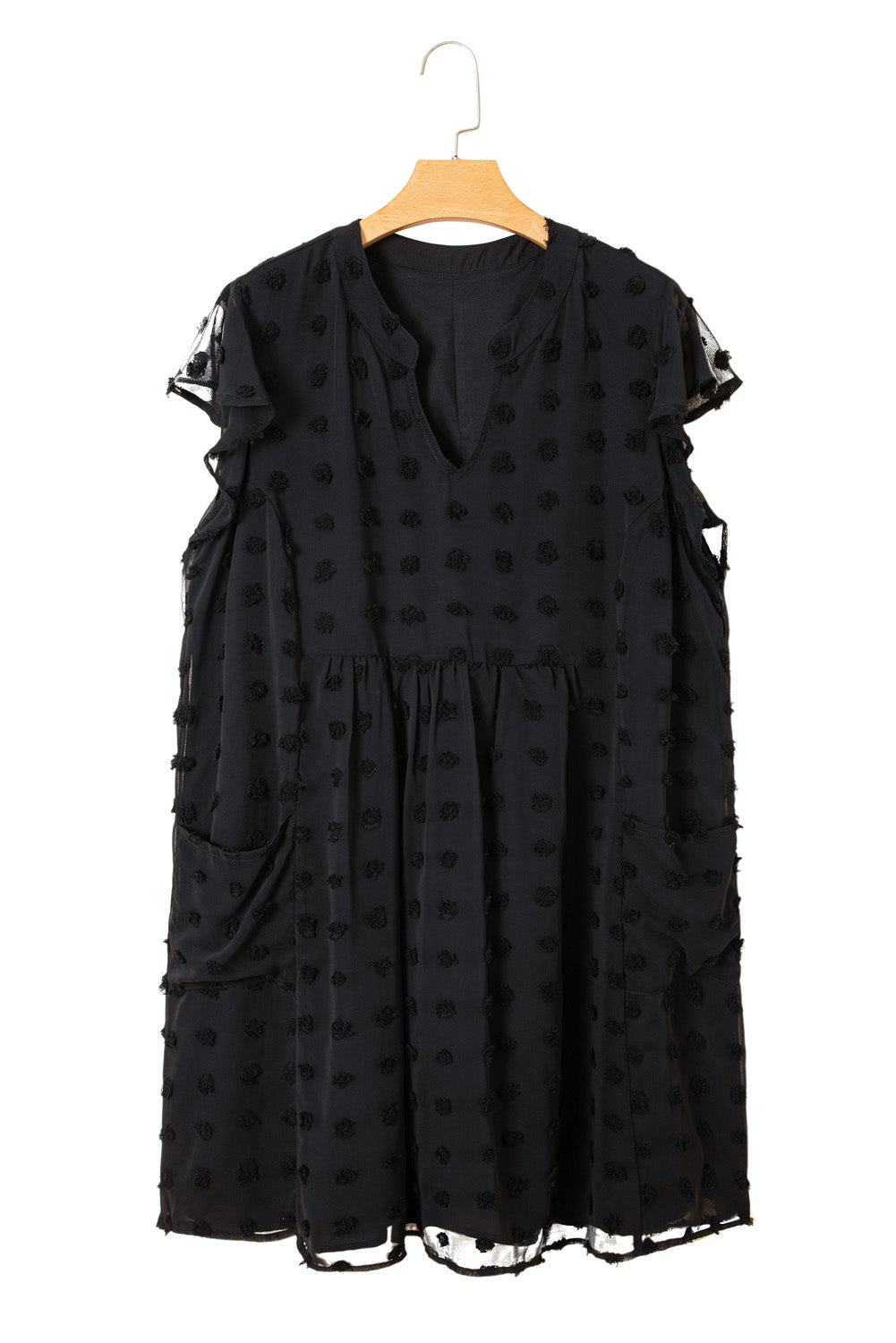 Swiss Dot Baby Doll Dress