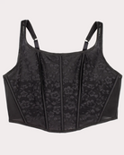 Tess No-Show Lace Bustier Bra