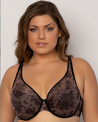 Samara Mesh Push Up T-Shirt Bra