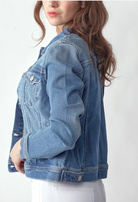 Soft Washed Denim Jacket by Risen