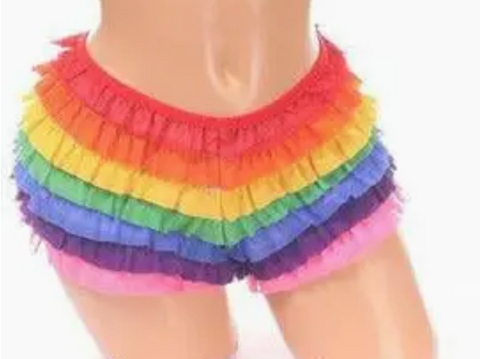 Rainbow Ruffle Panty