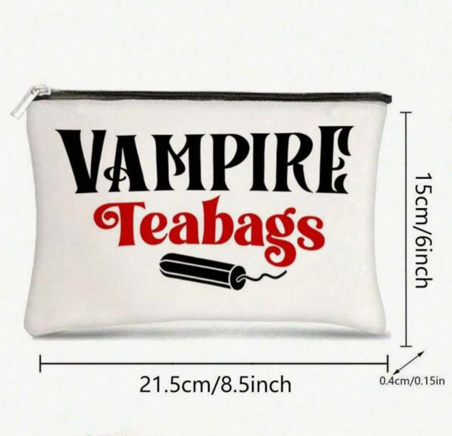 Vampire Teabags Pouch