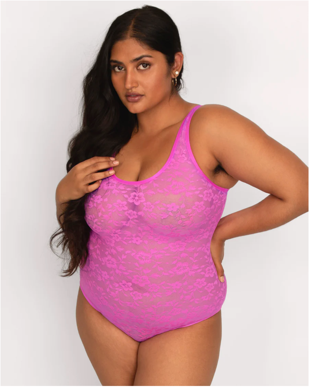Jackie No-Show Lace J-Hook Bodysuit
