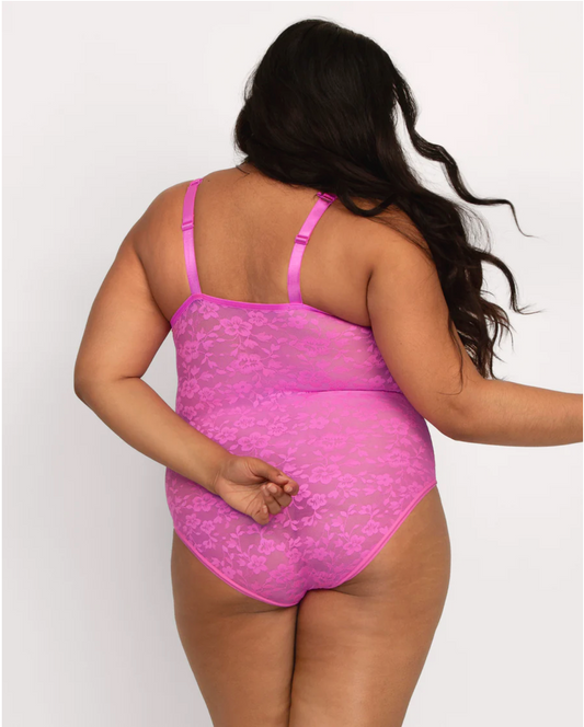 Jackie No-Show Lace J-Hook Bodysuit