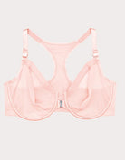 Selena Mesh Front-Close Racerback Unlined Bra