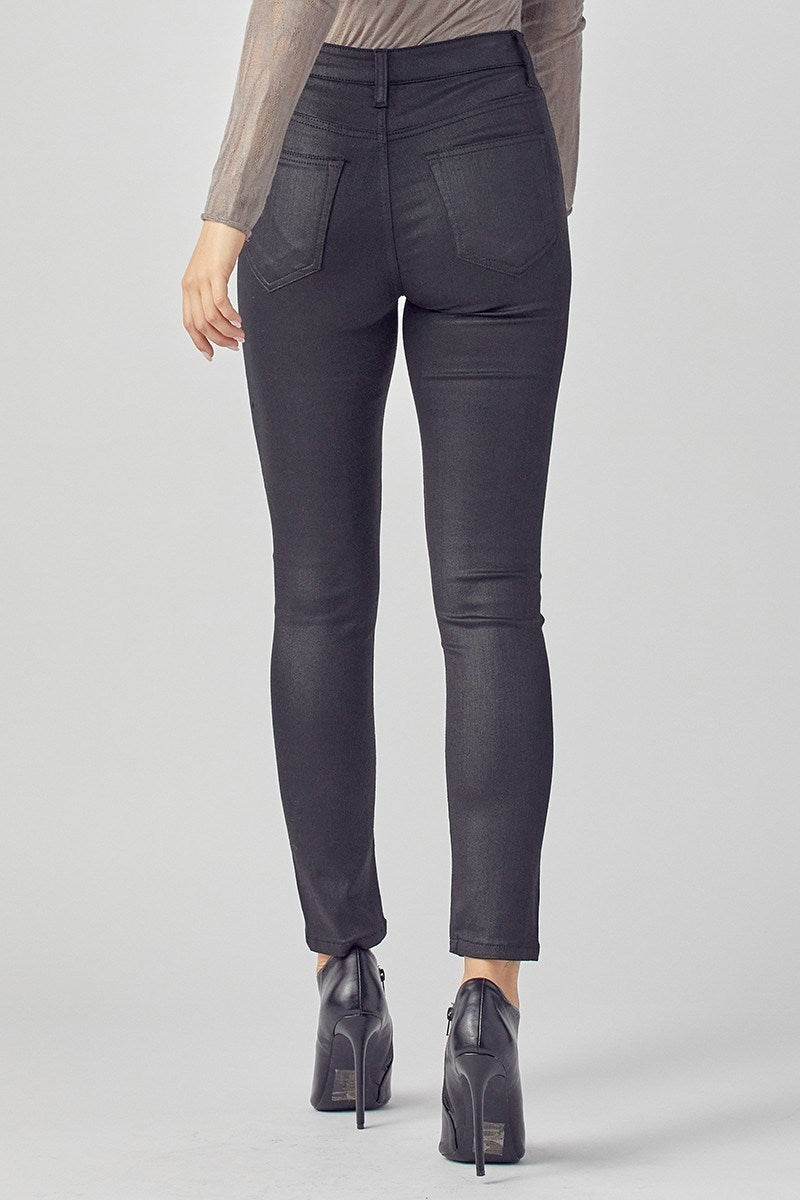 27.5" Button Fly Coated Skinny by Risen