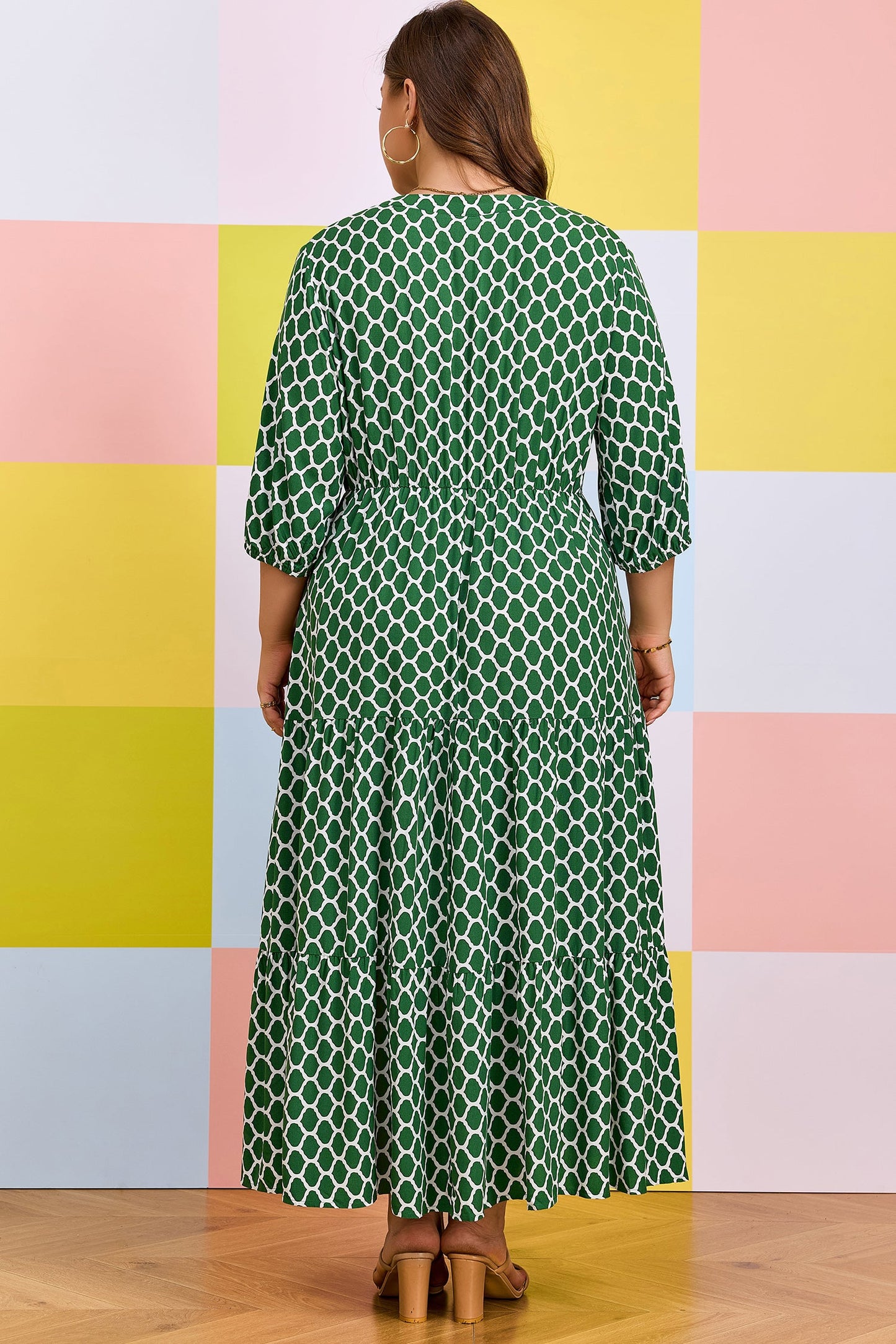 Joanie Ruffle Hem Dress