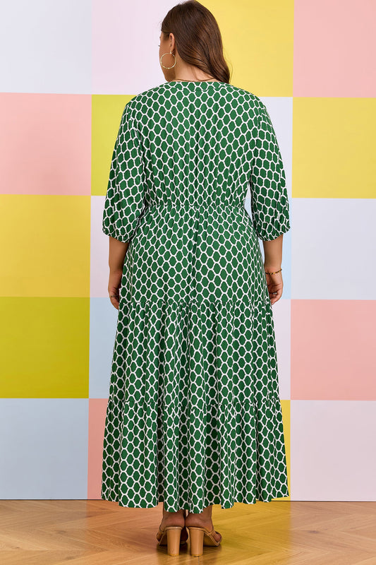 Joanie Ruffle Hem Dress