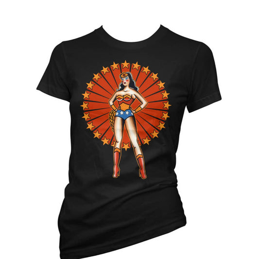 Vintage Wonder Woman Pinup Tee